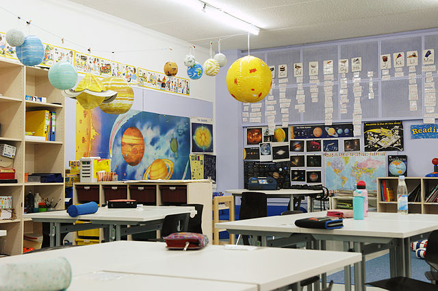 Nur sechs Prozent der Grundschulen betreuen laut DIHK-Studie Schüler nach 17 Uhr. Foto. Metropolitan School / Wikimedia Commons (CC-BY-SA-3.0)