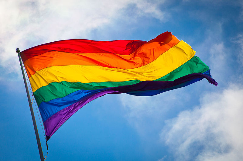 Die Regenbogenflagge ist Symbol des Kampfes für Gleichberechtigung Homosexueller. Foto. Benson Kua / Wikimedia Commons (CC BY-SA 2.0)