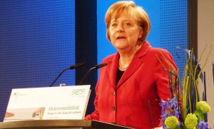 Bundeskanzlerin und CDU-Chefin Angela Merkel hält - wohl aus Koalitionsraison - am Betreuungsgeld fest. Noch. Foto: Rudolf Simon / Wikimedia Commons (CC-BY-3.0)