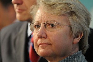 Steht vor einer schwierigen Woche: Bundesbildungsministerin Annette Schavan (CDU). Foto: Sebastian Gerhard / Flickr