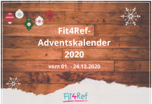 Fit4Ref-Adventskalender 2020 mit Gewinnen im Wert von mehr als 10.000 €