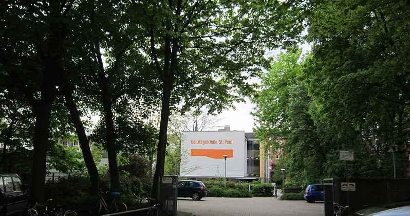 Die Ganztagsschule im Stadtteil St-Pauli in Hamburg. (Foto: Christian Alexander Tietgen/Wikimedia CC BY-SA 3.0)