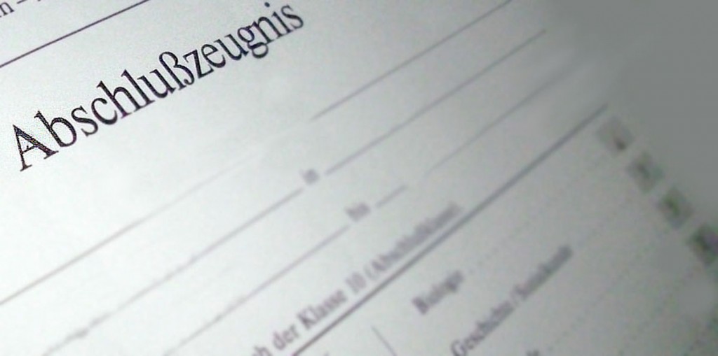 Abschlusszeugnis