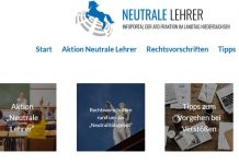 Niedersachsens AfD-Fraktion schaltet weiteres “Meldeportal” frei – leicht entschärft Dass "Meldeportal" der AfD in Niedersachsen präsentiert sich staatstragend. Screenshot