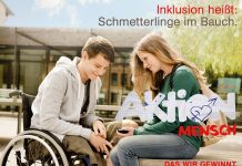 Werbeplakat der Aktion Mensch zum Thema Inklusion. Foto: Aktion Mensch
