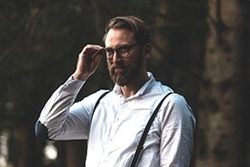 Für Alex Simm ist es selbstverständlich, dass seine Texte einen moralischen Kern haben. Foto: Moritz Jendral