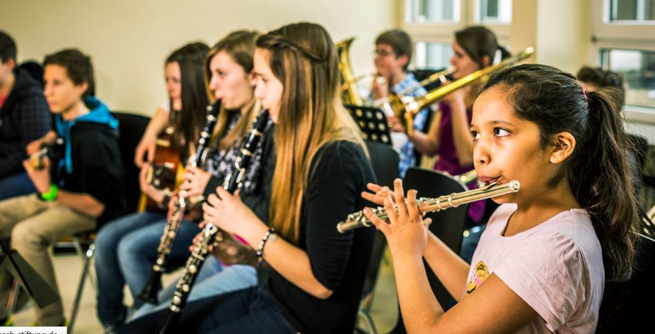 Auch musische Bildung wird am Gymnasium in Alsdorf großgeschrieben. Foto: Theodor Barth / Deutscher Schulpreis