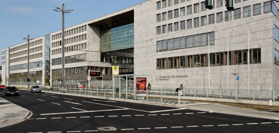 Ort der Verhandlung: das Amtsgericht Düsseldorf. Foto: Wiegels / Wikimedia Commons (CC BY 3.0) 