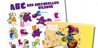 Jetzt kostenfrei bestellen: Kunterbunte Reise in die Welt der Kulturellen Bildung