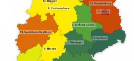 Ausschnitt der Ergebnis-Übersicht des Bildungsmonitors. www.insm-bildungsmonitor.de