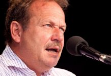 Trat in Dortmund als Redner auf: Verdi-Chef Frank Bsirske. Archivfoto: Tobias M. Eckric / Wikimedia Commons (CC BY 3.0)