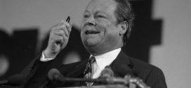 Willy Brandt, hier beim Bundesparteitag der SPD in Hannover 1973, war Kanzler, als sich Werner Kahmann einschrieb. Foto: Wikimedia Commons / Bundesarchiv (CC BY-SA 3.0 DE)