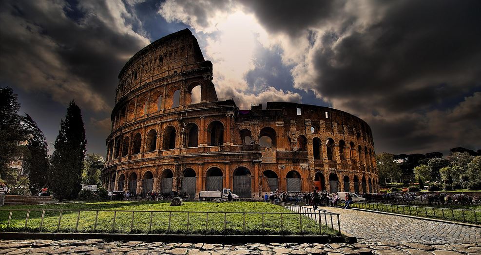 Dunke Wolken über Rom: Nimmt das Interesse an Latein ab? Foto: johnc24 / flickr (CC BY 2.0) 