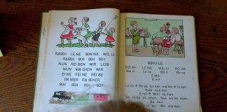Altbewährtes Hilfsmittel für Kinder um Lesen und Schreiben zu lernen: Die Fibel Foto: Oxfordian Kissuth Wikimedia Commons(CC BY-SA 3.0)