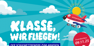 „Klasse, wir fliegen!“ – Schulwettbewerb am Flughafen Frankfurt gestartet