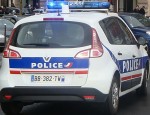 französisches Polizeiauto