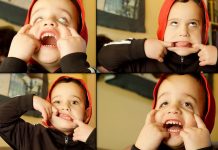 Der "Ernst des Lebens" kommt später: Fünfjährige wie dieser kleine Grimassenschneider müssen in Deutschland noch nicht in die Schule. Foto: David Goehring / flickr (CC BY 2.0)