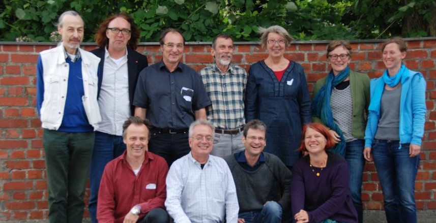 Foto: Mitglieder des Landesvorstands der GEW Bayern - hintere Reihe von links nach rechts: