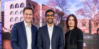 Google-Chef Pichai stellt Initiative für digitale Bildung in Deutschland vor – und erntet Protest