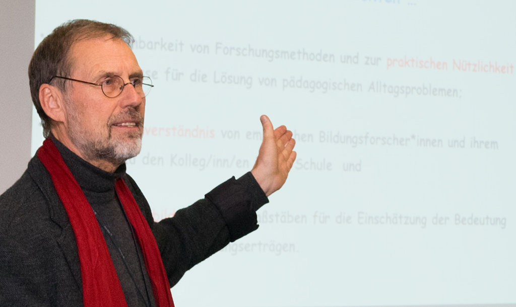 Prof. Dr. Hans Brügelmann. Foto: Universität Siegen