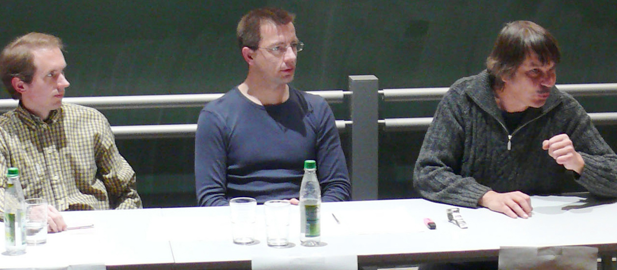 Psychologen: Schule kann Inklusion nicht allein stemmen Referenten bei einer Informationsveranstaltung