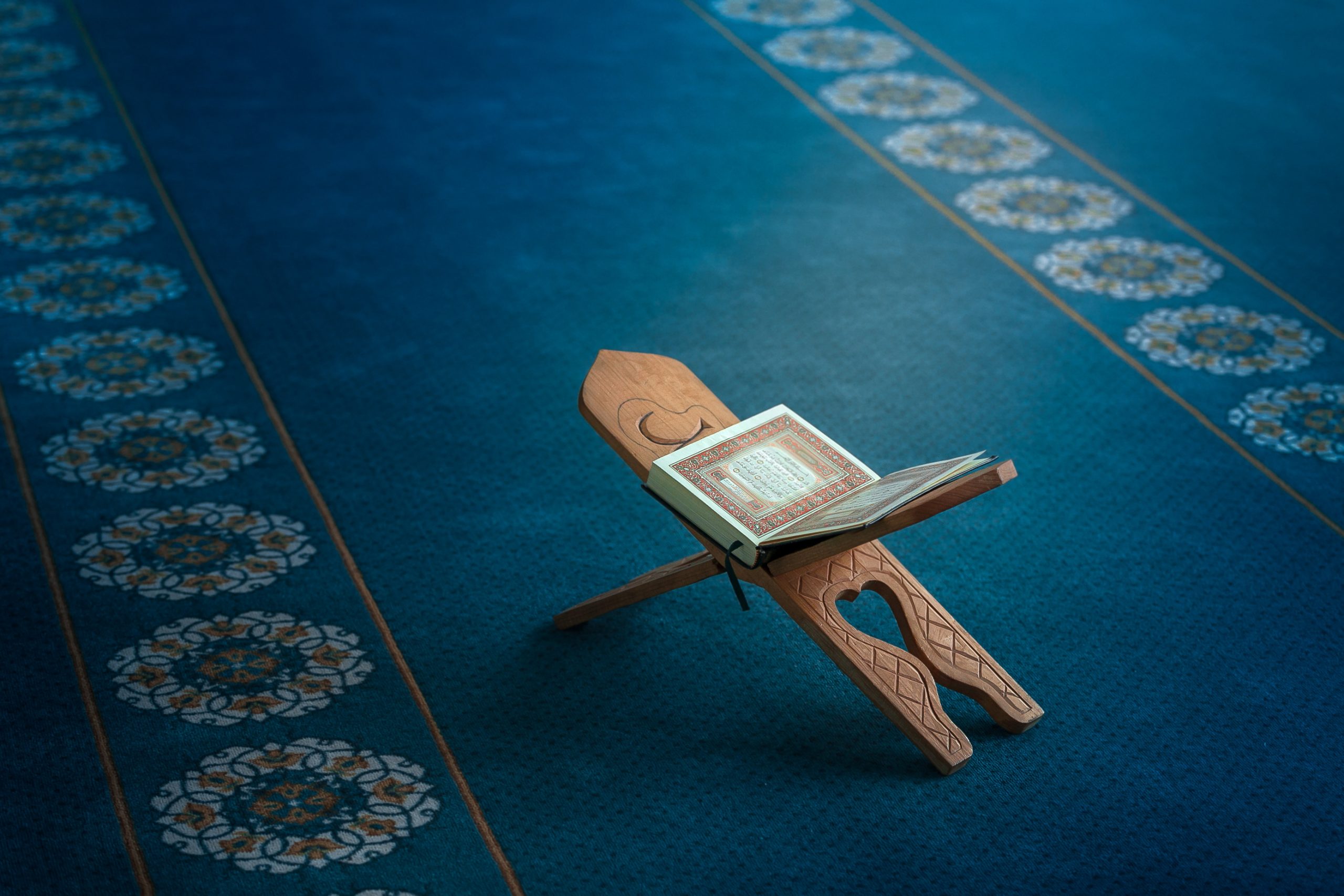 Koran Gebetsteppich