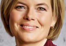 Großaufnahme von Julia Klöckner