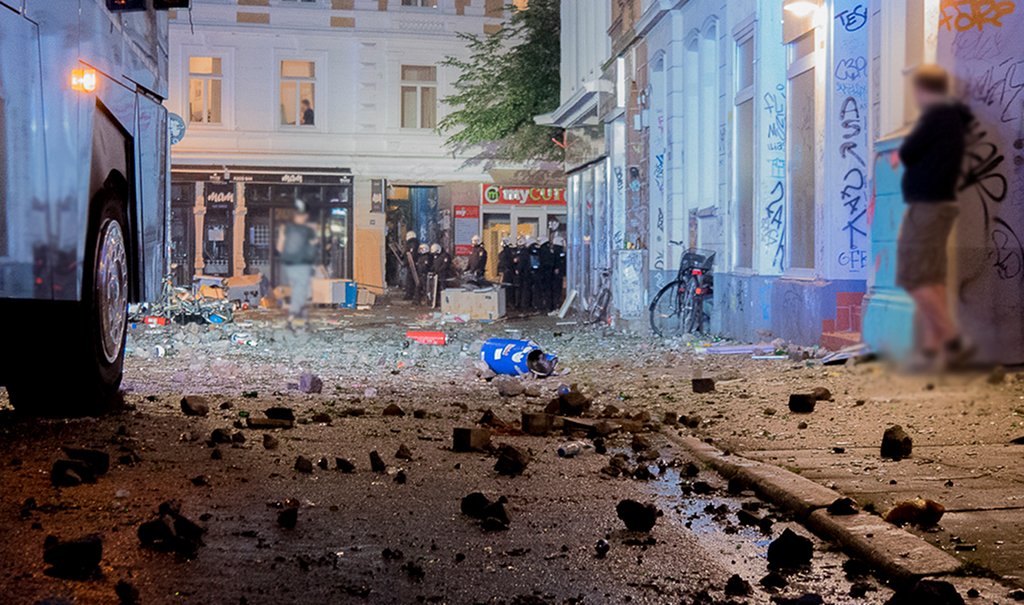 Beim Hamburger G20-Gipfel im Juli war es zu Ausschreitungen gekommen, deren Aufarbeitung teilweise noch andauert. Foto: left report / flickr (CC BY-SA 2.0)