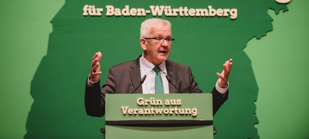 oll ein Machtwort sprechen: Baden-Württembergs Ministerpräsident Kretschmann. Foto: Bündnis 90 / Die Grünen / flickr (CC BY-SA 2.0) 