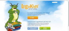 Eine Lernschwäche wie Legasthenie stellt nicht nur die betroffenen Kinder vor Herausforderungen. Daher bietet das Internetprojekt der Stiftung LegaKids auch eine Informationsseite für Erwachsene. Screenshot von www.legakids.net