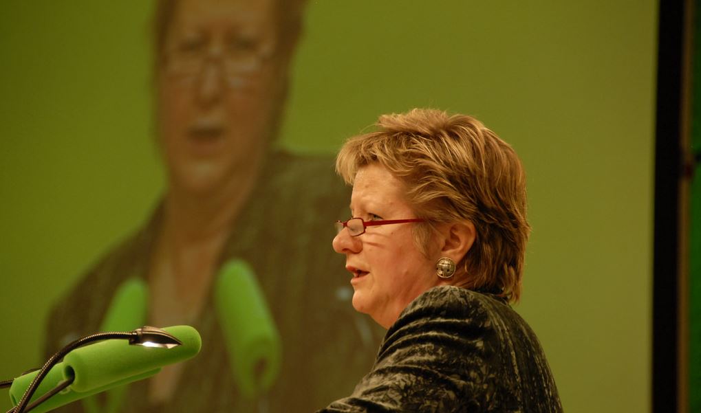 Nordrhein-Westfalens bislang letzte Grünen Schulministerin Sylvia Löhrmann. Von ihrer Politik will sich die Landespartei künftig stärker absetzen. Foto: Bündnis 90/Die Grünen, flickr (CC BY-SA 2.0)