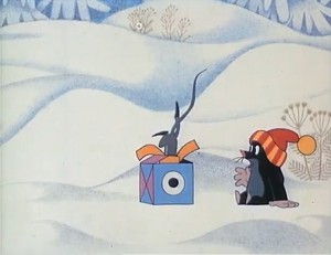 Der kleine Maulwurf und das Weihnachtsfest (Bild: Eigener Screenshot von http://www.youtube.com/watch?v=e0rIYsc4LLs&feature=related)