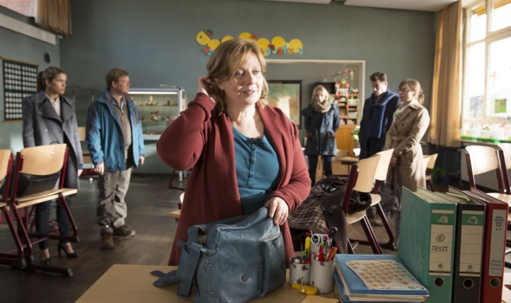 Lehrerin Müller (Gabriela Maria Schmeide) hat es nicht leicht mit den Eltern ihrer Klasse. Foto: Constantin Film