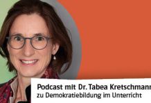 Demokratiebildung im Unterricht: Im Gespräch mit Dr. Tabea Kretschmann