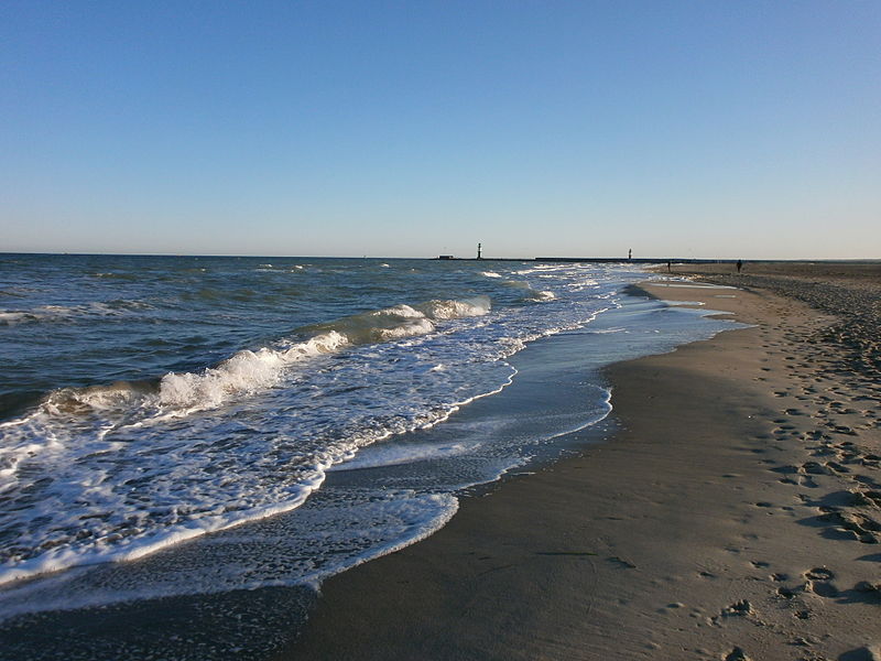 Die Ostsee am Strand von Warnemünde. Foto: Holger Plickert / Wikimedia Commons (CC BY-SA 3.0)  