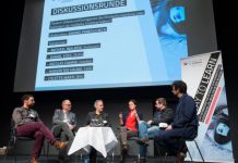 Diskutiert wurde auch: Podiumsrunde zum Einsatz von digitalen Medien im Unterricht auf der "Play to Learn". Foto: Alex Spichale
