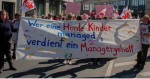 Die Kita-Beschäftigten haben schon vier Wochen lang gestreikt - Managergehälter gibt's trotzdem nicht. Foto: GEW