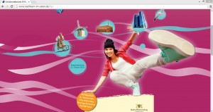 Ob auf der Wissens- oder künstlerischen Ebene - Teilnehmern stehen drei Wettbewerbsformen zur Auswahl um sich mit den baltischen Ländern auseinanderzusetzen. Screenshot von www.nachbarn-im-osten.de