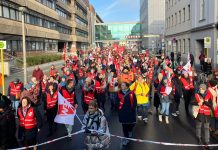 GEW: Rund 2.500 Lehrkräfte im (mittlerweile sechsten) Warnstreik für kleinere Klassen