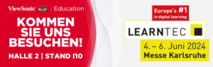 ViewSonic Banner Learntec 2024