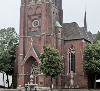 Die St. Sixtus Kirche in Haltern. Bild: Rabanus Flavus / Wikimedia Commons