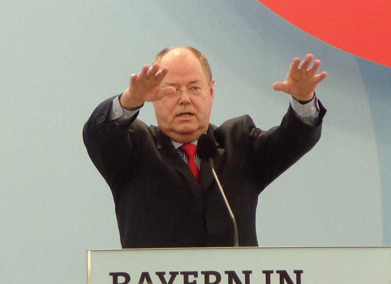 Setzt im Wahlkampf auf das Thema Bildung: SPD-Kanzlerkandidat Peer Steinbrück. Foto. High Contrast / Wikimedia Commons (CC BY 3.0 DE)