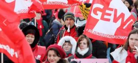 Der Tarifstreit kocht langsam hoch. Immer mehr Lehrkräfte beteiligen sich an Warnstreik-Aktionen. Foto: GEW Berlin