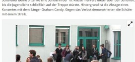 Screenshot vom Bericht der Thüringer Allgemeinen.