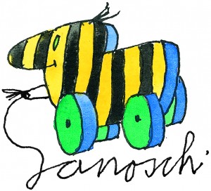 Die Tigerente ist wohl die berühmteste Erfindung Janoschs. (Illustration: janosch_film_medien_AG) 