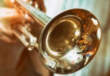 Trompete in NAhaufnahme