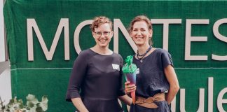 Julia Wittauer und Annika Steinmetz, Leitung Montessori Schule Kitzingen