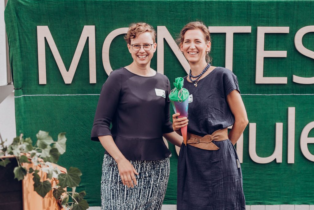 Julia Wittauer und Annika Steinmetz, Leitung Montessori Schule Kitzingen
