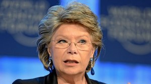 Viviane Reding ist seit 1999 Mitglied der EU-Kommission. (Foto: World Economic Forum/Wikimedia CC BY-SA 2.0)  )