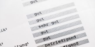 Zeugnis Noten (c) shutterstock /Lukassek